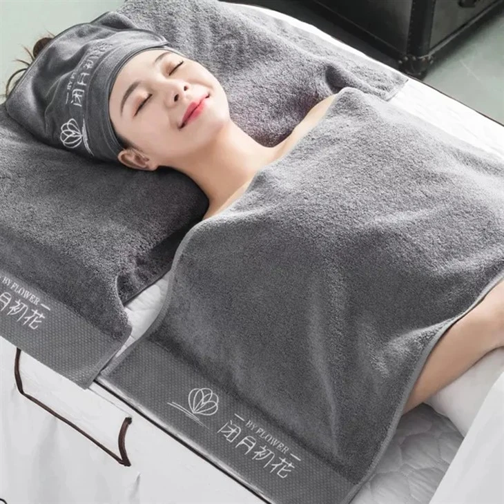Spa Use Velcro Band Headscarf factory