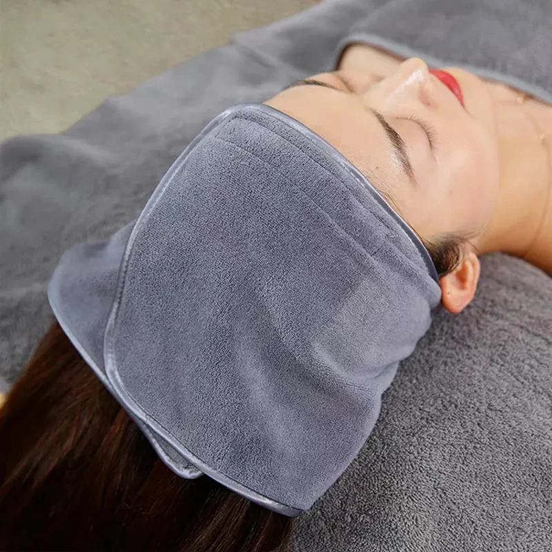 Spa Use Velcro Band Headscarf